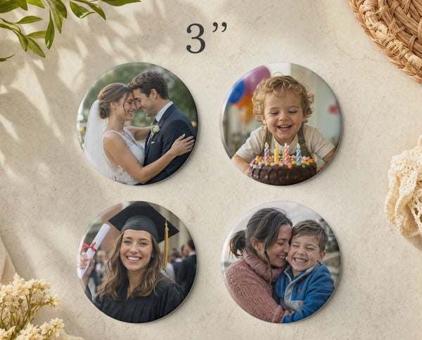 Round Button Magnets